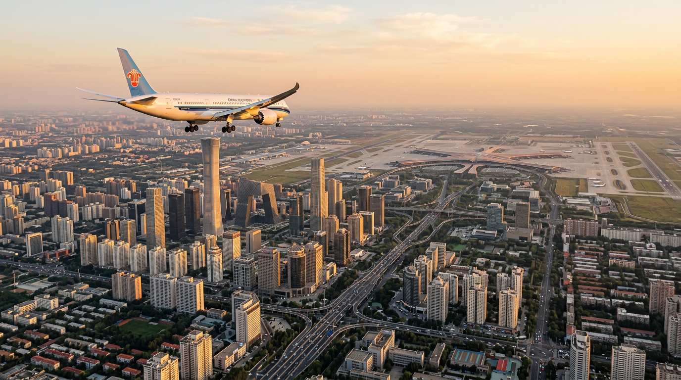 Flights to China